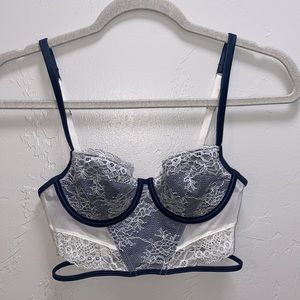 What Makes You Blush Lace Unlined Underwire Bra